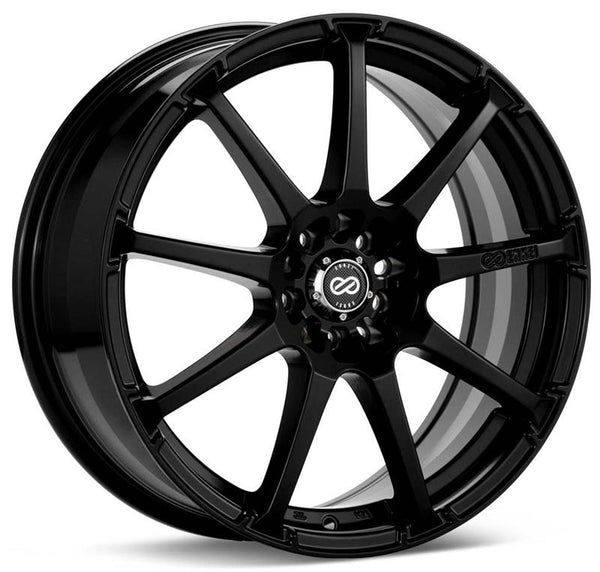 Enkei EDR9 17x7 4x100/108 38mm Offset 72.6 Bore Diameter Black Wheel