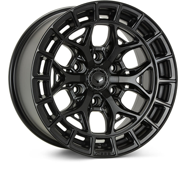 Vossen HFX-6 20x10 - 6x139.7 - ET-18 - Super Deep - 106.1 - Satin Black Wheel