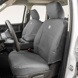 Covercraft 19-24 Dodge Ram Carhartt PrecisionFit Custom Front Row Seat Covers - Gravel