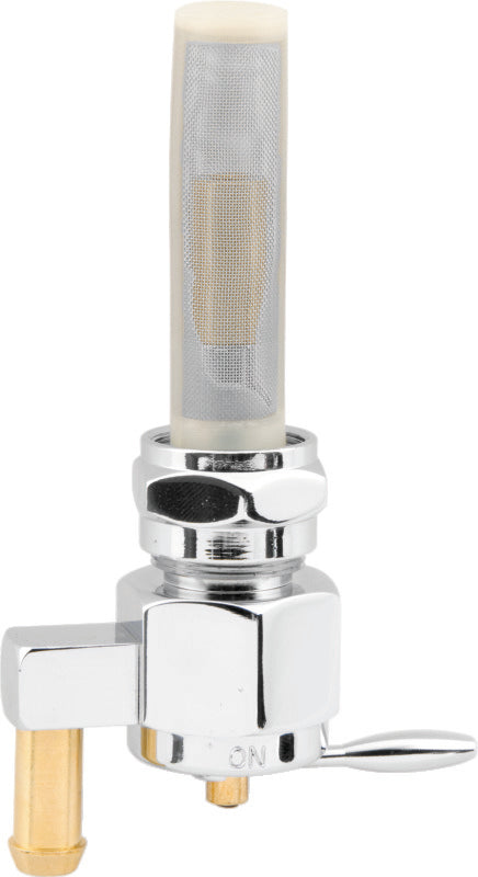 Bikers Choice Chrome Hex Petcock 3/8 NPT Down Outlet  Harley-Davidson XL & FX (19581974)