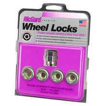 Load image into Gallery viewer, McGard Wheel Lock Nut Set - 4pk. (Under Hub Cap / Cone Seat) M12X1.5 / 19mm &amp; 21mm Hex / .775in. L