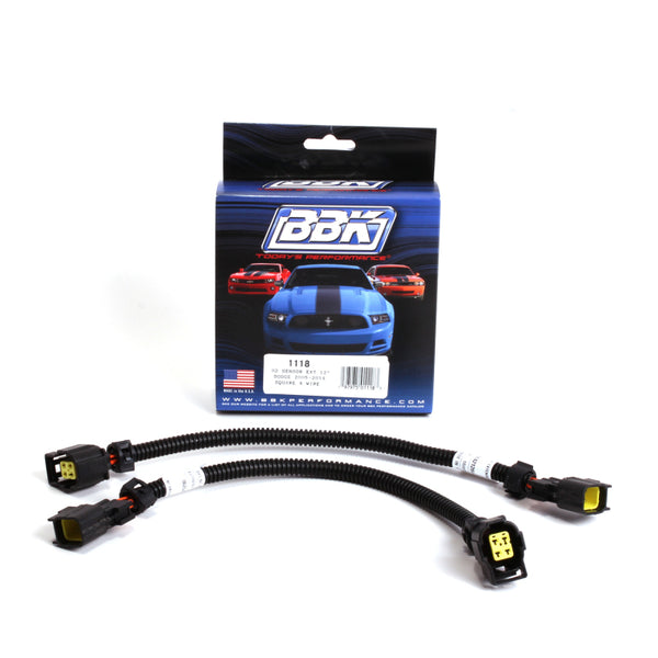 BBK O2 Sensor Wire Harness Extensions  4-Pin Square (Pair) for 20052020 Dodge