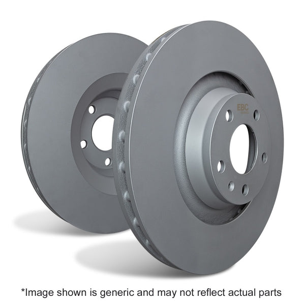 EBC 89-95 BMW 740i 4.0 (E32) Premium Rear Rotors