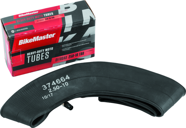 BikeMaster Heavy Duty Motorcycle Tube 2.50-10 TR6