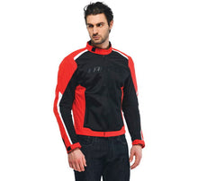 Load image into Gallery viewer, Dainese Hydraflux 2 Air D-Dry Jacket Black/Lava Red Size - 54