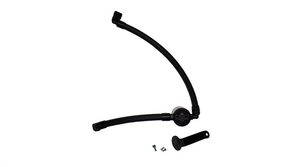 J&L Oil Separator for 2021-2025 Ford Bronco 2.7L/3.0L - Passenger Side - Black