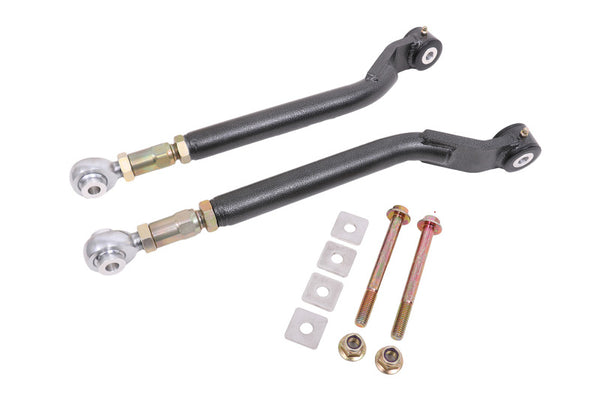 BMR Suspension Rear Adjustable Toe Rods for 2008-2017 Dodge Challenger - Black Hammertone