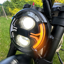 Load image into Gallery viewer, Cougar PRO Vintage Electric Ebike 750W with 60V 20AH 80 Miles Range Hydraulic Disc Brake Full Suspension