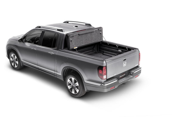 Hard Folding Tonneau Cover for Honda Ridgeline – Ultra Flex 17–25 5ft Matte Black ABS