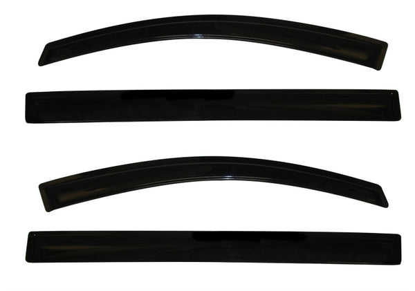 AVS Ventvisor Smoke Window Deflectors (4pc) for 20112018 Toyota Sienna