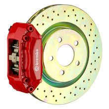 Load image into Gallery viewer, Brembo 12-19 Fiat 500 Pop/Sport/Lounge/Abarth Fr GT BBK 4Pist. Cast 2pc 28 5x28 1pc Rotor Drill-Red