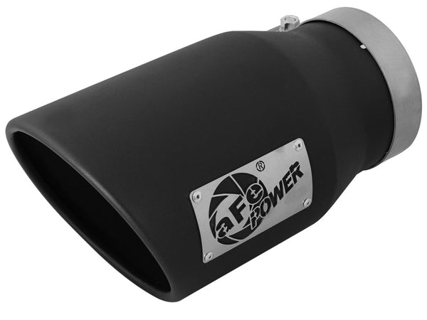 aFe MACHForce XP 5" Stainless Steel Exhaust Tip - Right Bolt-On