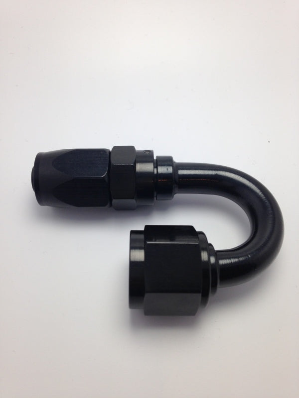 Fragola -6AN 180 Degree Pro-Flow Hose End - Black