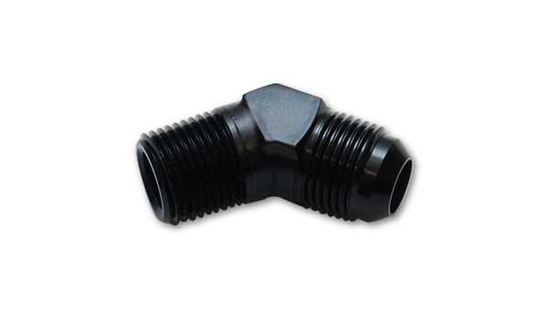 Vibrant -12AN to 1/2in NPT Female Swivel Straight Adapter Fitting