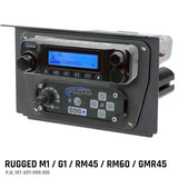 Rugged Radios Polaris XP1 Mount Kit - M1 / G1 / RM60 / GMR45 - M1/G1/RM45/RM60/GMR45