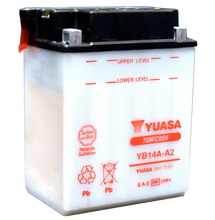 Load image into Gallery viewer, Yuasa YB14A-A2 Yumicron CX 12-Volt Battery