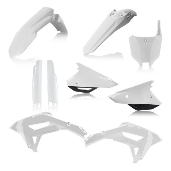 Acerbis Full Plastic Kit White/Black for 2021-2023 Honda CRF250RX / CRF450RX / CRF450R-S