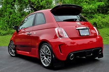 Load image into Gallery viewer, Rally Armor 12-18 Fiat 500 Black UR Mud Flap w/Grey Logo