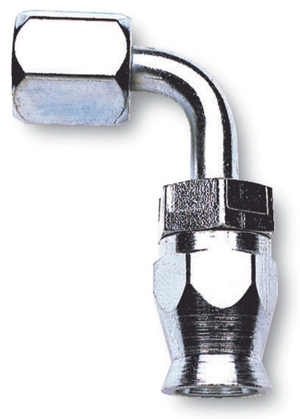 Russell Performance -6 AN Endura PowerFlex Power Steering 90 Degree Hose Ends