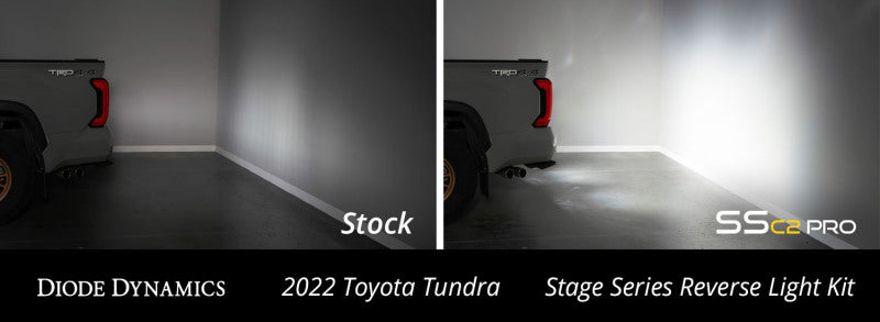 Diode Dynamics 2022 Toyota Tundra C2 Pro Stage Series Reverse Light Kit