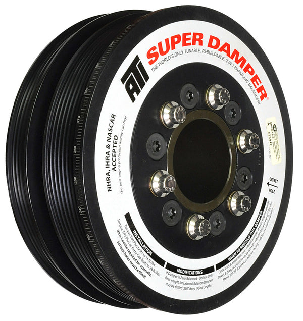 ATI Crankshaft Damper 7.48in Aluminum 6-Bolt - LS3 Camaro 2010-2015 & Gen 3 Vortec Truck