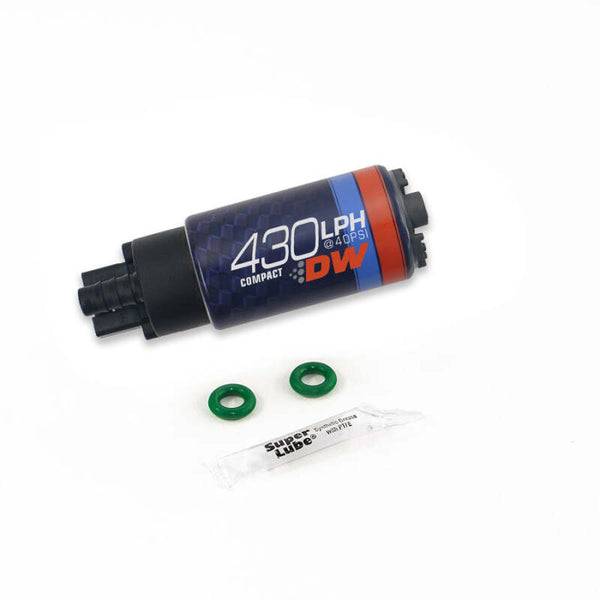 DeatschWerks DW430C 430lph Compact Fuel Pump for Acura RSX, Honda Civic, Mazda MX5