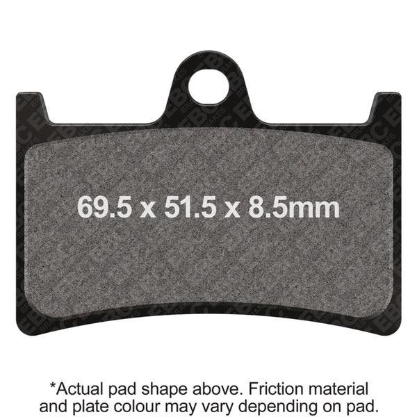 EBC 91-92 Yamaha FZR 400 RR Front Left/Right FA-SFA-X Brake Pads
