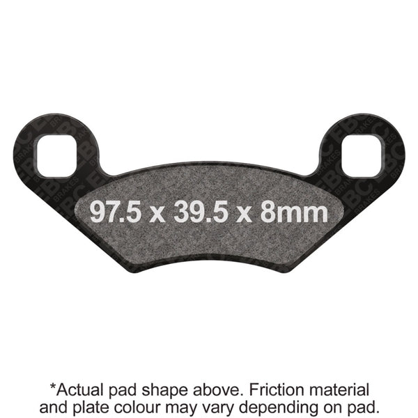 EBC 94-95 Polaris 300 2x4 / 4x4 Front Left/Right R Series Sintered Brake Pads