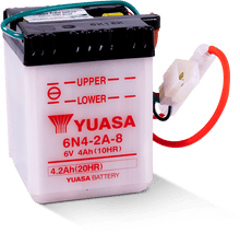 Load image into Gallery viewer, Yuasa 6N4-2A-8 Conventional 6-Volt Battery