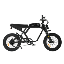 Load image into Gallery viewer, Cougar PRO Vintage Electric Ebike 750W with 60V 20AH 80 Miles Range Hydraulic Disc Brake Full Suspension