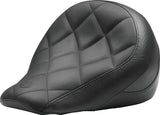 Mustang 18-21 Indian Scout Bobber Standard Touring Solo Seat Diamond Stitch - Black