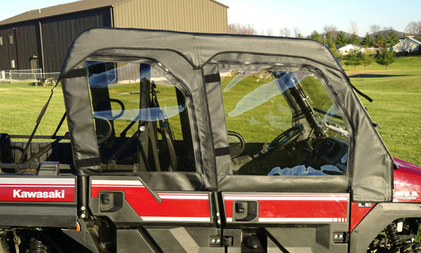 Seizmik 15+ Kawasaki Mule PRO-DXT/FXT Soft Upper Door Kit