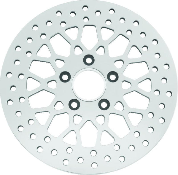 Bikers Choice 84-17 Big Twin/XL Rear 11.5in Mesh Brake Rotor (Exc 08-17 Touring)