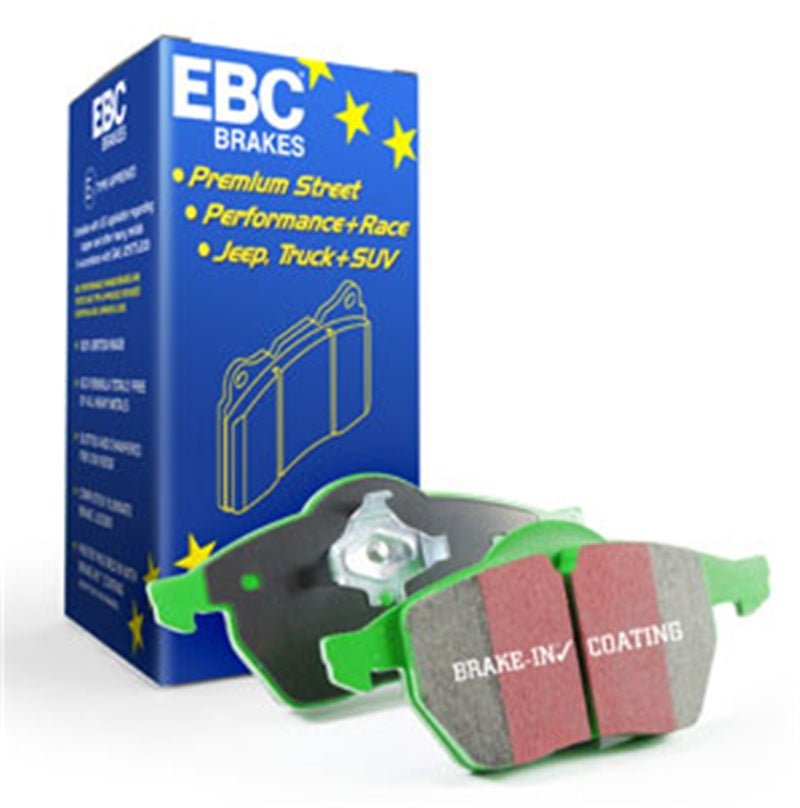 EBC 14+ Audi A3 1.8 Turbo (w/Electronic Parking Brake) Greenstuff Rear Brake Pads