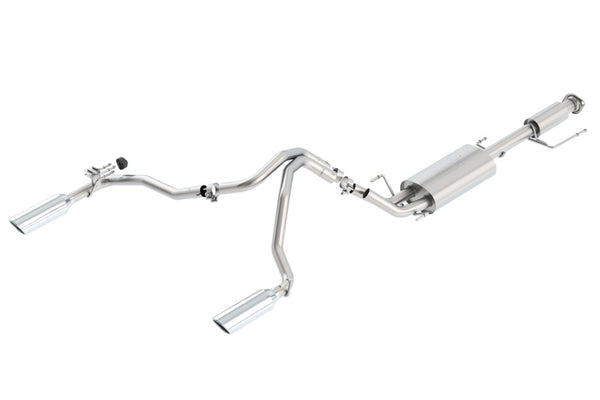Borla Catback Exhaust for 07-09 Toyota FJ Cruiser 4.0L V6 - Single Split Rear Exit
