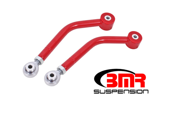 BMR Upper Control Arms for 2008-2017 Dodge Challenger - Single Adjustable Rod Ends (Polyurethane) - Red