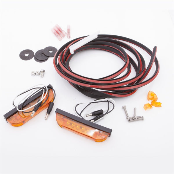 Bushwacker Universal LED Marker Light Kit (2-Wire) for 99-18 Flat Style Flares