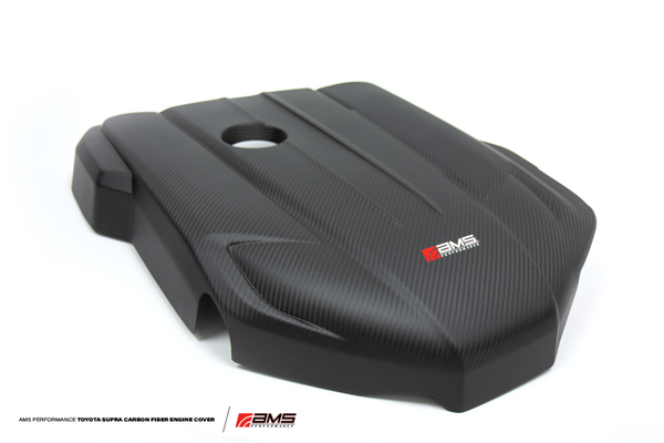 AMS Performance Carbon Fiber Engine Cover for 2020+ Toyota GR Supra (B58)