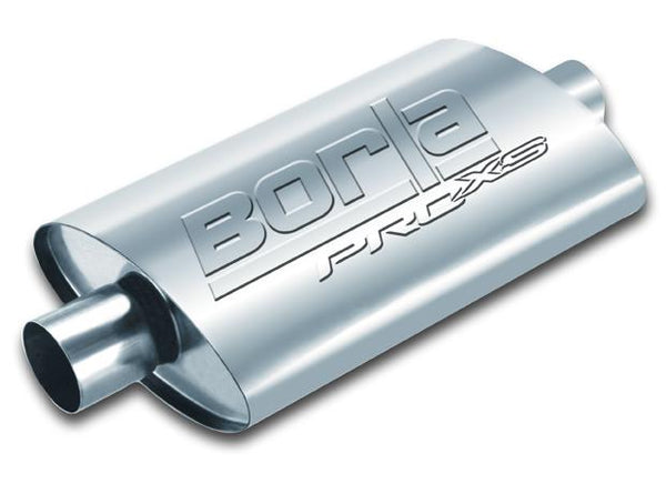 Borla Pro-XS 2.5in Tubing 19in x 4in x 9.5in Oval Center/Dual Muffler