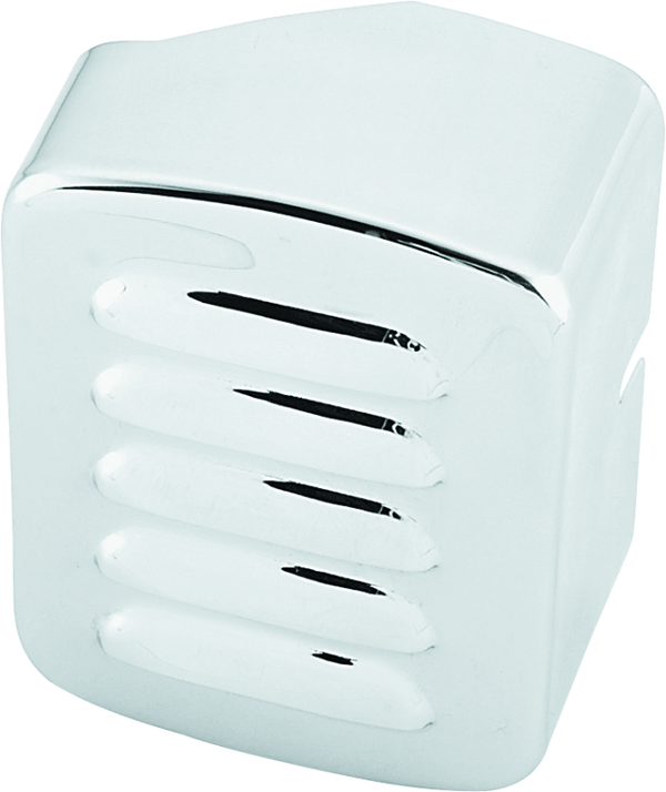 Bikers Choice Chrome Louvered Coil Cover for Harley-Davidson FL/FX (19651999) Replaces 31610-80T