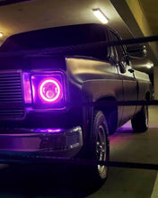 Load image into Gallery viewer, Oracle LED Headlights 7in High Powered with Black Bezel - Dynamic