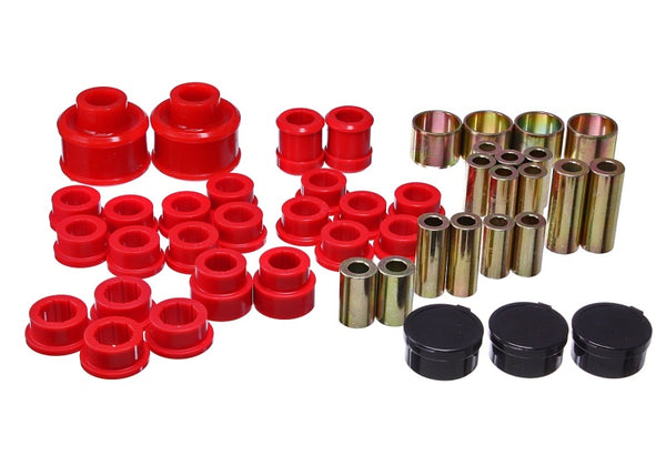 Energy Suspension Rear Control Arm Bushing Set for 2005-2009 Subaru Legacy - Red