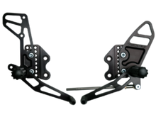 Load image into Gallery viewer, Vortex Racing Rearsets Replacement Rear Set- Black