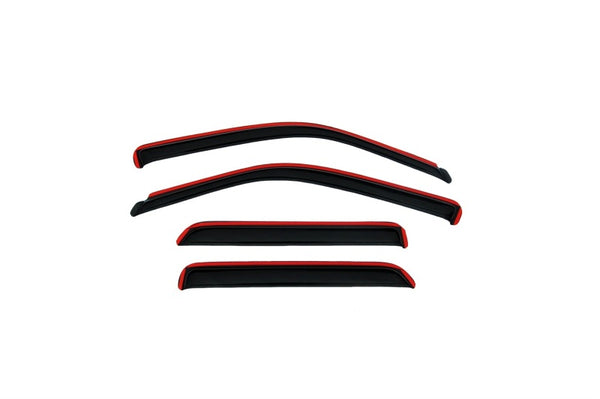 AVS In-Channel Smoke Window Deflectors (4pc) for 20022006 Honda CR-V