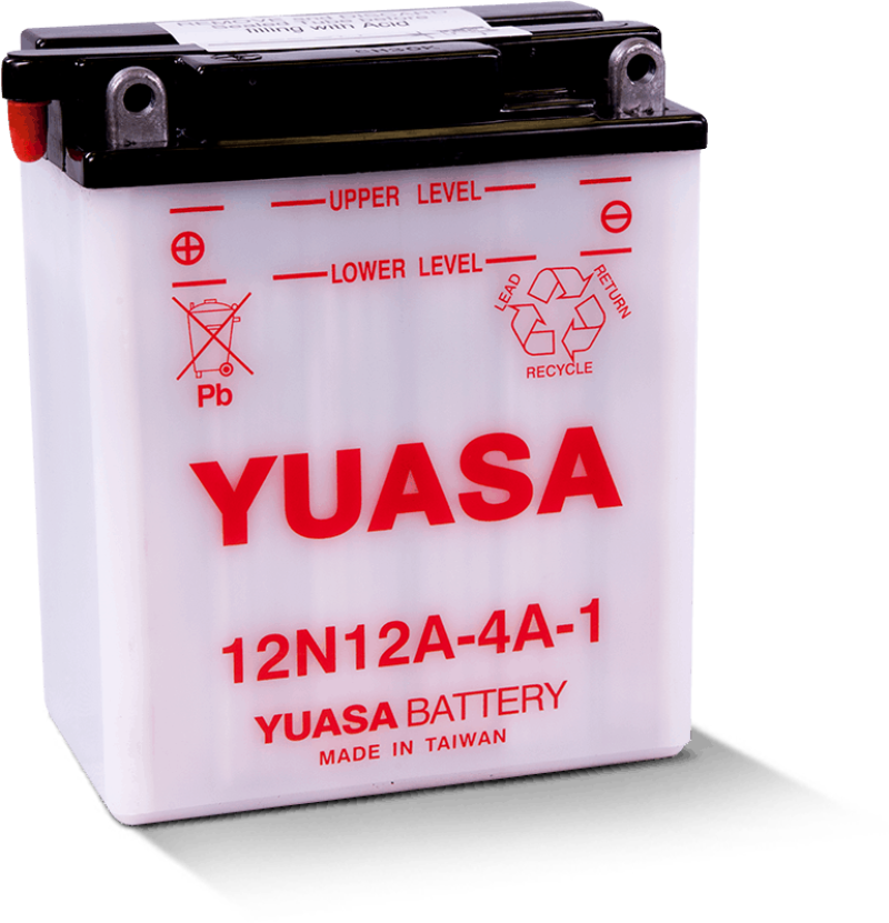 Yuasa 12N12A-4A-1 Conventional 12-Volt Battery