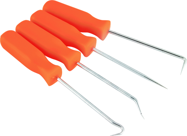 BikeMaster 4-Piece Mini Hook & Pick Tool Set