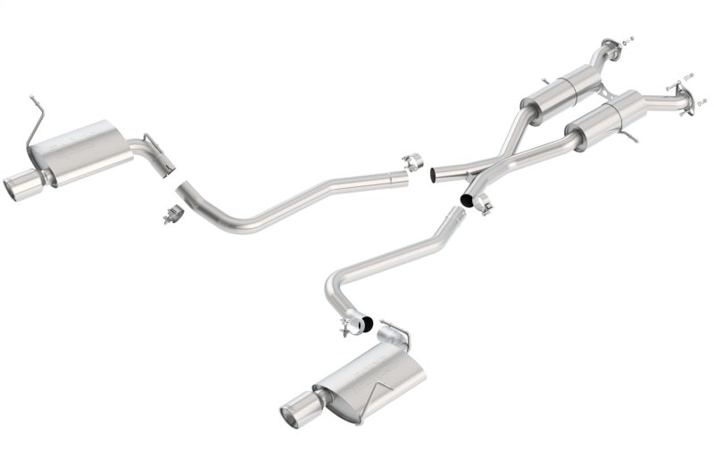 Borla 11-16 Jeep Grand Cherokee Limited/Laredo 5.7L 8cyl 4WD/RWD SS Catback Exhaust