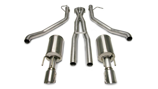 CORSA Cat-Back Exhaust for 2005-2006 Pontiac GTO 6.0L V8 with Polished Tips