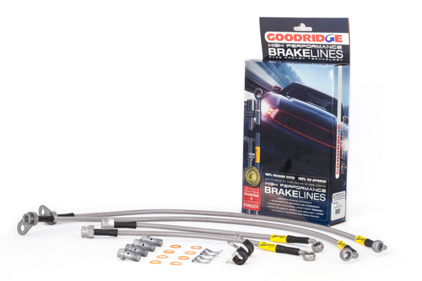 Goodridge Stainless Steel Brake Line Kit for 06-19 Mazda MX-5 Miata NC/ND