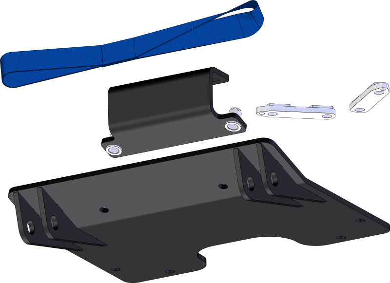 KFI 14+ Kawasaki Teryx 800/ 4/ 08-13 Teryx 750/ 4 UTV Plow Mount